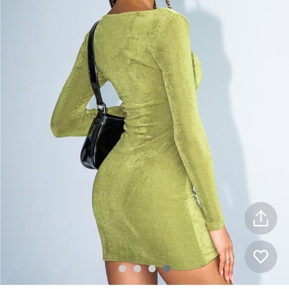 Mini green Princess Polly dress - Picture 4 of 5